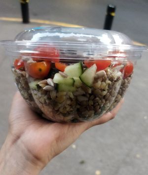 Habibi protein at Mora Mora - Condesa in Mexico City