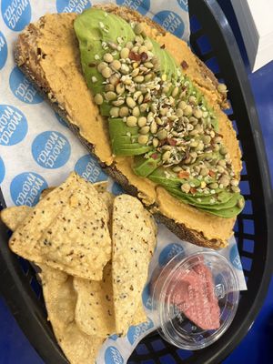 Avo toast   at Mora Mora - Condesa in Mexico City