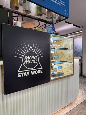 Cafe and sweets  at Mora Mora - Condesa in Mexico City