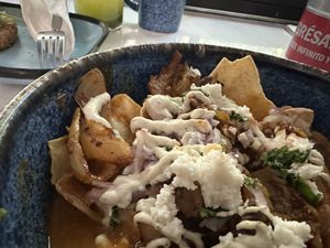 Birriaquiles  at Mora Mora - Condesa in Mexico City