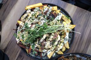 Loaded Fries w VBeef! at Plant Based Eatz in Gold Coast