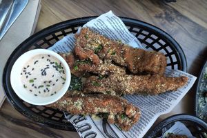 Southern Crispy Strips & Chipotle! at Plant Based Eatz in Gold Coast