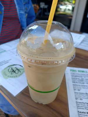 Iced Coffee at Plant Based Eatz in Gold Coast