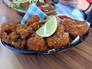 Cauliflower Wings at Plant Based Eatz in Gold Coast