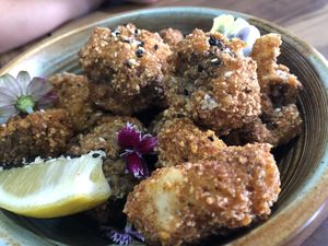 I could’ve eaten so many of these! at Plant Based Eatz in Gold Coast