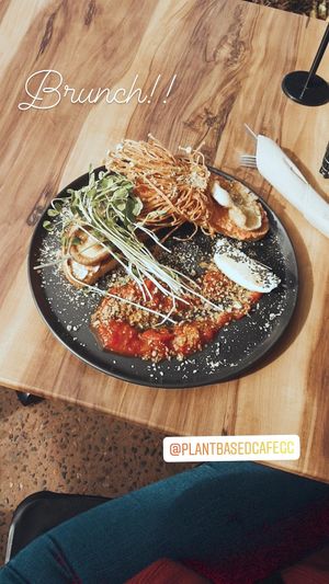 Dukkah Mushroom Medley at Plant Based Eatz in Gold Coast