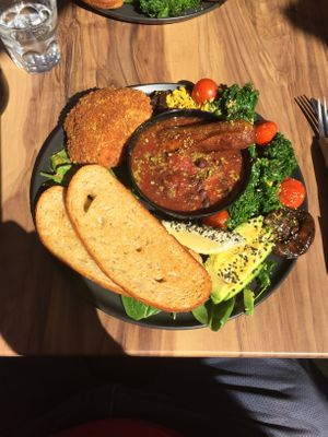 Big breakfast  at Plant Based Eatz in Gold Coast