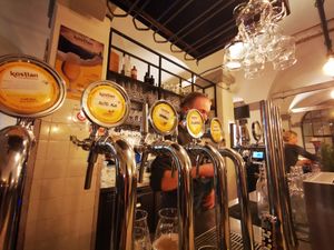 Great local beers at Alter Schlachthof in Bressanone