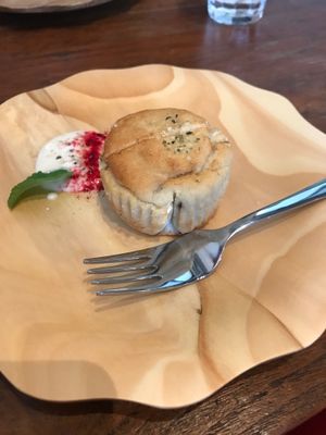 Vegan sweet (gluten-free) at Ananda in Shizuoka