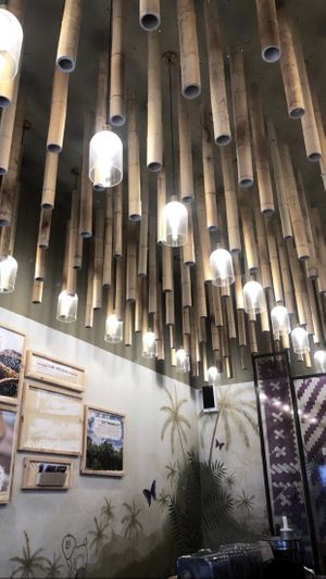 So cute inside  at Sambazon in Tel Aviv