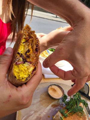 Burritos at Archway Verdun in Montreal