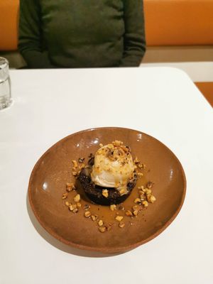 Miso caramel brownie at Archway Verdun in Montreal
