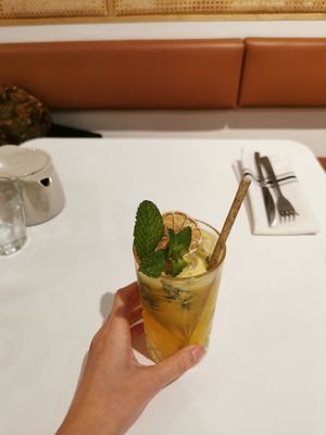 Passionfruit mojito at Archway Verdun in Montreal