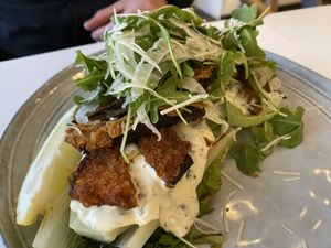 Aubergine Schnitzel   at Archway Verdun in Montreal