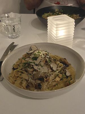 Fettuccine truffle  at Archway Verdun in Montreal
