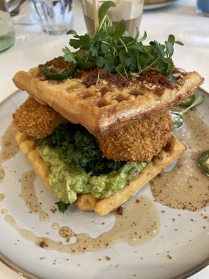 Wafle Chicken  at Archway Verdun in Montreal