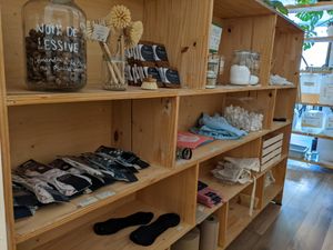 Household items at Epicerie Muscade in Montreal
