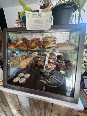 Too many pastry 🥰  at Epicerie Muscade in Montreal