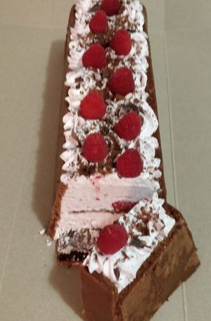 Christmas log! at Epicerie Muscade in Montreal
