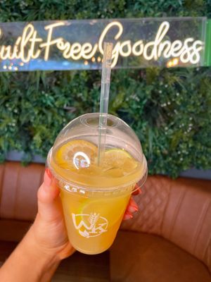 Sugar free slushie :-) at Wholesome Kitchen in Mullingar