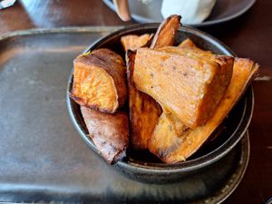 Sweet potato fries at Wholesome Kitchen in Mullingar