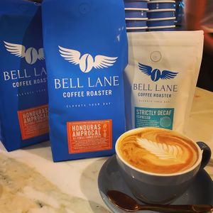 Local Roaster Bell Lane Coffee from an All Female Cooperative from Honduras at Wholesome Kitchen in Mullingar