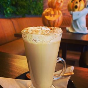 Pumpkin Spice Latte at Wholesome Kitchen in Mullingar