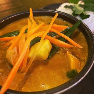 Yellow Curry with Tofu (Special) at Wholesome Kitchen in Mullingar