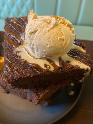 Vegan Brownie :-) at Wholesome Kitchen in Mullingar