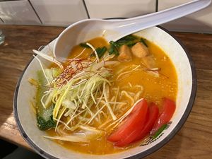 Cold vegan tan tan men  at Takumi 3rd in Dusseldorf