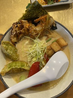 Special vegan ramen   at Takumi 3rd in Dusseldorf