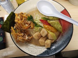Special vegan Ramen at Takumi 3rd in Dusseldorf