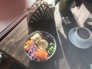 Delicious bowl-fresh and crunchy and filling!! In appetizer and meal sizes! at Fräulein Grün in Garmisch Partenkirchen