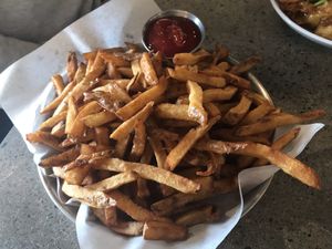 Plain Jane Fries at Side Hustle Snack Bar in Dartmouth