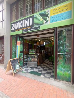  at Vegetariano Zukini in Bogota