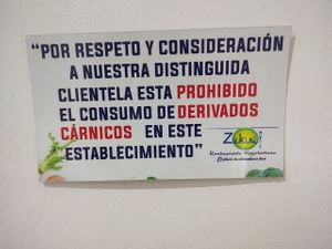  at Vegetariano Zukini in Bogota