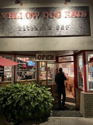 The outside  at Yellow Dog Eats in New Smyrna Beach