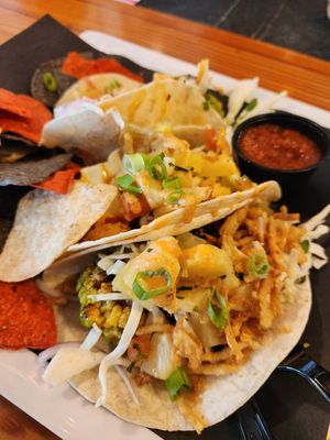 Cauliflower Tacos! Yum! at Yellow Dog Eats in New Smyrna Beach