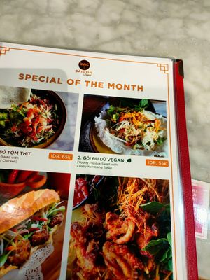 Special of the month at Saigon Delight - Tanah Abang in Jakarta