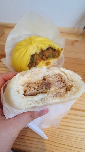 Flavourful fillings. at Shochiku-en in Tokyo