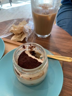 Tiramisu- good  at Shochiku-en in Tokyo