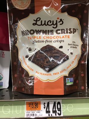 Vegan brownie crisps at Giant Food in Alexandria