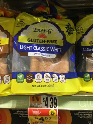 Vegan bread at Giant Food in Alexandria