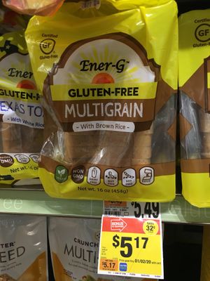 Vegan bread at Giant Food in Alexandria