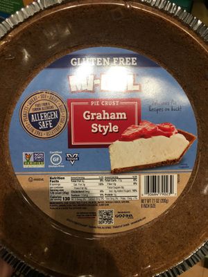 Vegan pie crust at Giant Food in Alexandria
