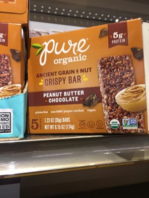 Vegan peanut butter chocolate at Giant Food in Alexandria