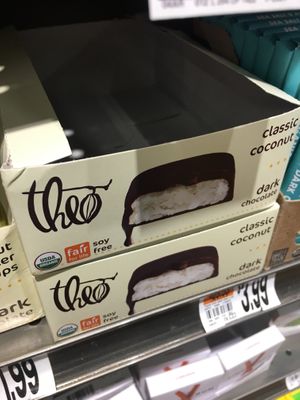 Vegan coconut dark chocolate at Giant Food in Alexandria