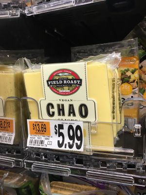 Vegan cheese at Giant Food in Alexandria