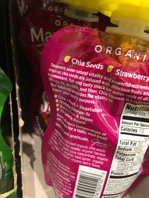 Vegan label at Giant Food in Alexandria