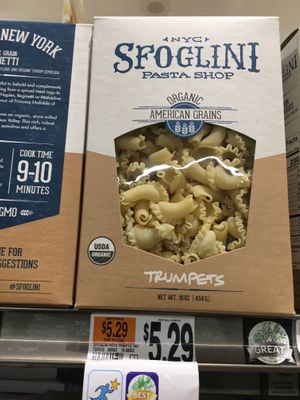Vegan pasta at Giant Food in Alexandria